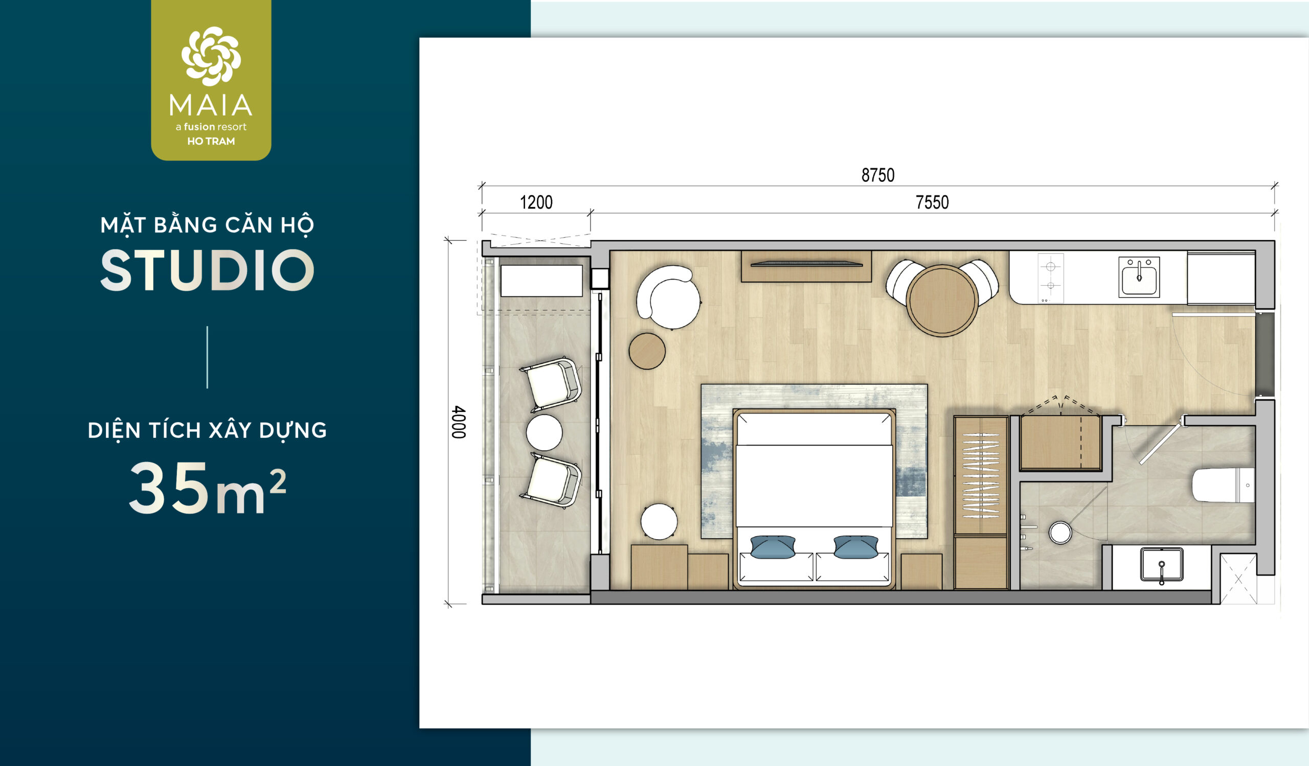 Happy Tower - Studio -35m2